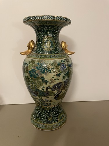 Large regency ironstone - ironstone, vase