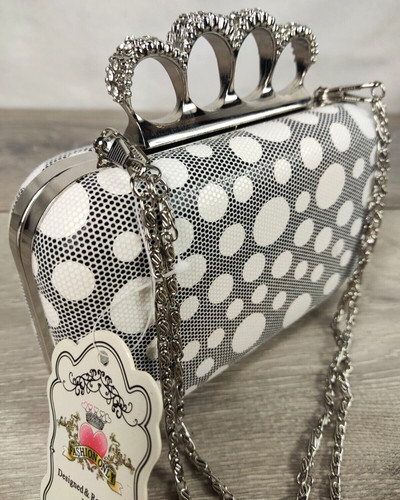 White grey women knuckle - grey,