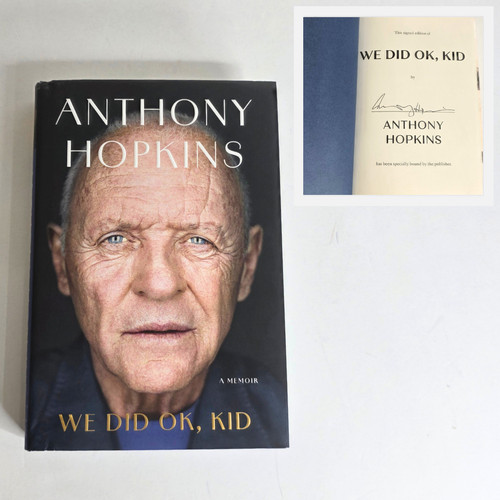 Signed anthony hopkins - signed,