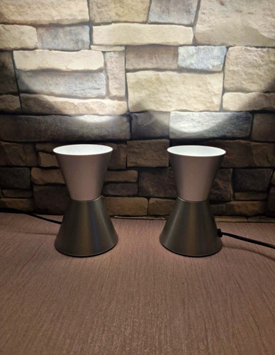 Modern silver metal led - silver,