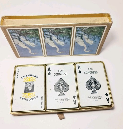Vintage congress canasta three - canasta,