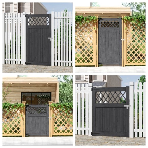 Diamond wooden pedestrian gate - diamond,