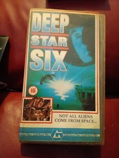 Deep Star Six VHS PAL Guild Home Video Sci Fi Movie Film 