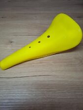 Retro Vintage Bicycle Parts FUAN Aero Old School BMX Saddle - Yellow