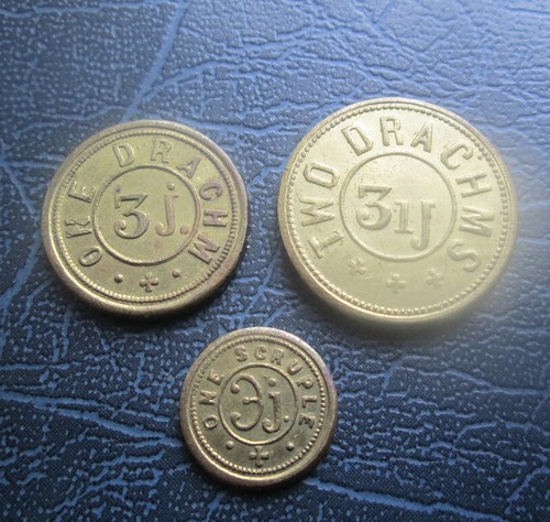 Vintage apothecary weights - vintage,