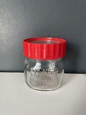 Vintage Ravenhead Kilner Glass Jar 500ml With Screw Lid Red Big Logo