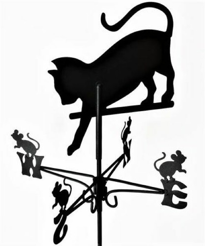 Traditional cat chasing mouse - cat,