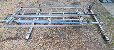LARGE TILT & SLIDE ROOF RACK WITH VAN GUARD ROOF BARS