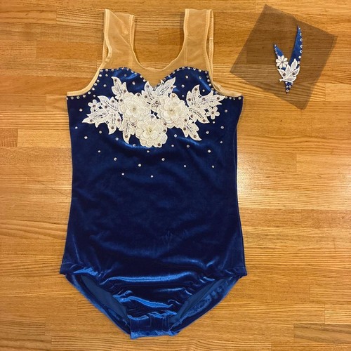 Baton twirling leotard - , navy