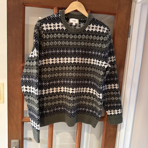 Jumper sweater men s size - m&s,