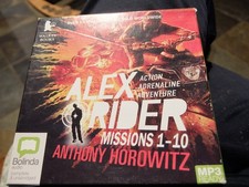 Alex Rider: Missions 1-10 Anthony Horowitz Unabridged Audiobook CDs Walter Books