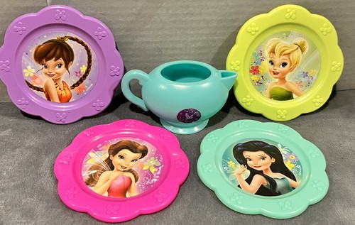 Vintage disney fairies plates - disney,