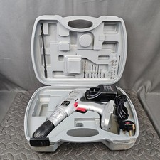 Woolworths Cordless Hammer Drill 24V 13mm Chuck W/ Battery Charger Case Silver