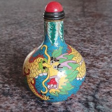 SUPERB CHINESE CLOISONNE SNUFF
