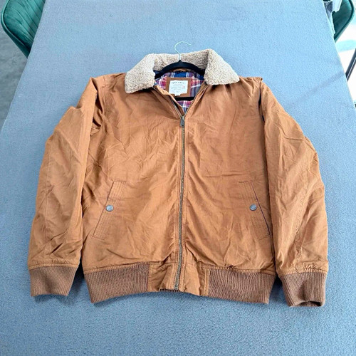 Fat face brown bomber - face,