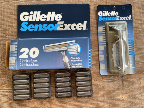 Vintage nos gillette metal - gillette,