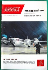 Vintage Airfix Magazine November 1962 Very Good Condition