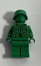 Lego Minifigure, toy001, Green Army Man - Plain, Toy Story, Army Men on Patrol