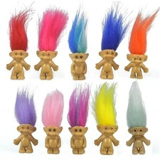 10x Mini Troll Figure Dolls