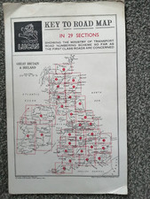 Vintage Lucas GB road maps. 29