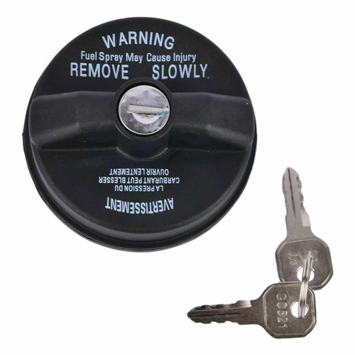 Locking gas fuel - locking, tank