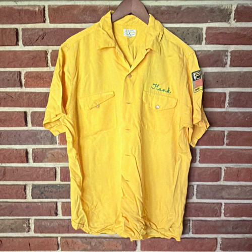 Vintage men bowling shirt - vintage,