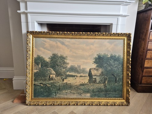Extra large vintage ornate - large,
