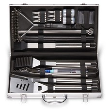 25Pc BBQ Tool Set, VonHaus