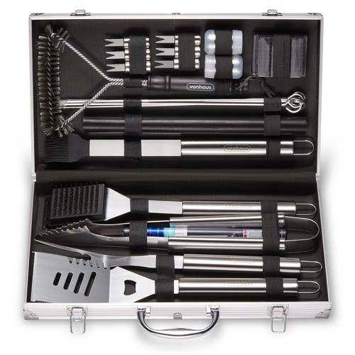 25pc bbq tool set vonhaus - tool, set,