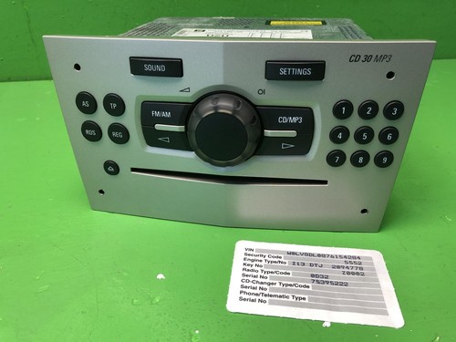Vauxhall corsa radio - vauxhall, d