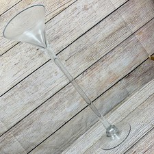 WGVI Martini Glass Vase Bulk, Open 8", Height 23.6", Wedding Centerpieces  NEW