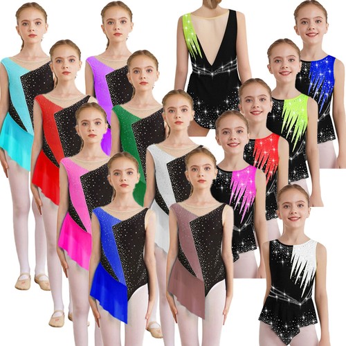 Girls gymnastics tutu dress - gymnastics,
