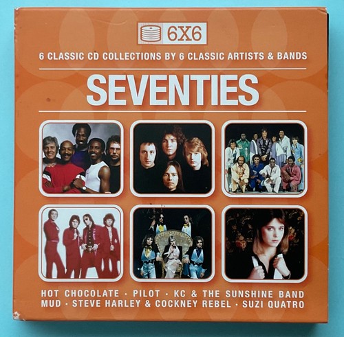 Seventies box set x 6 - cd,