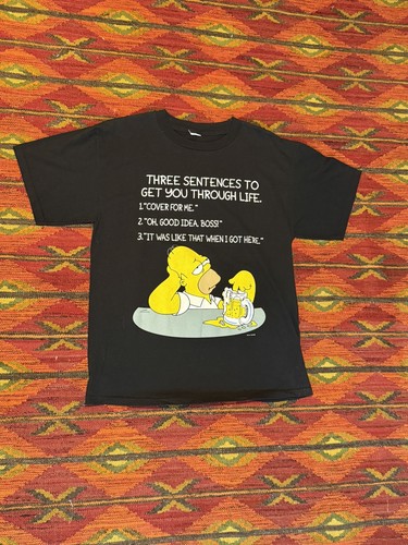 The simpsons three sentences - three,