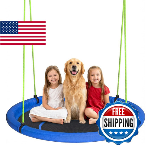 Saucer tree swing for kids - saucer,