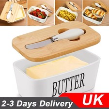Ceramic french butter - , dish
