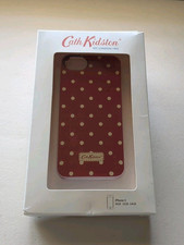 Cath Kidston iPhone 5 Hardshell Case Mini Dot Red BNIB