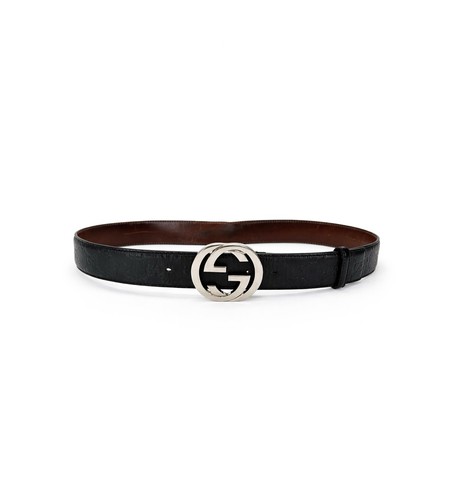 Gucci black guccissima leather - gucci,