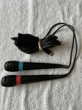 SingStar PS4 PS3 Microphones With Receiver  PlayStation 3 4 - Fast & Free Post!