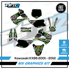 Kawasaki KX85 2001 - 2012 Motocross Graphics Kit 