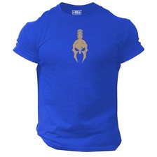 Spartan Helmet T Shirt Gym