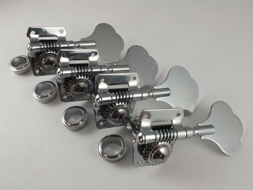 Chrome bass guitar machine - chrome,