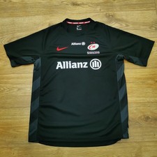Nike Saracens Rugby Shirt Mens