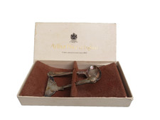 Vintage Arthur Price EPNS Baby Spoon & Pusher Set Boxed