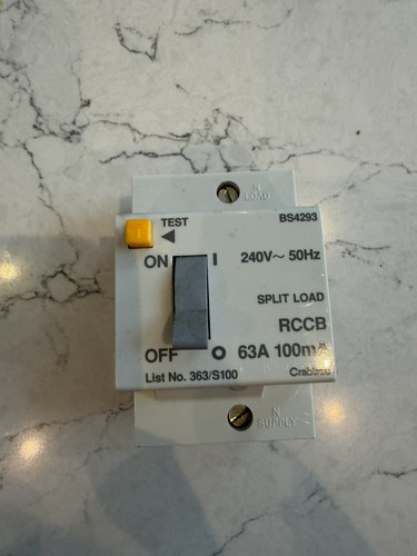 Crabtree 363 s100 63a 100ma - 363/s100,