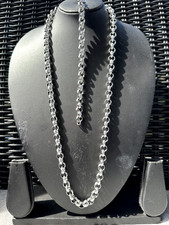 Belcher chain and bracelet set