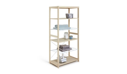Flicka open shelf wardrobe - open,