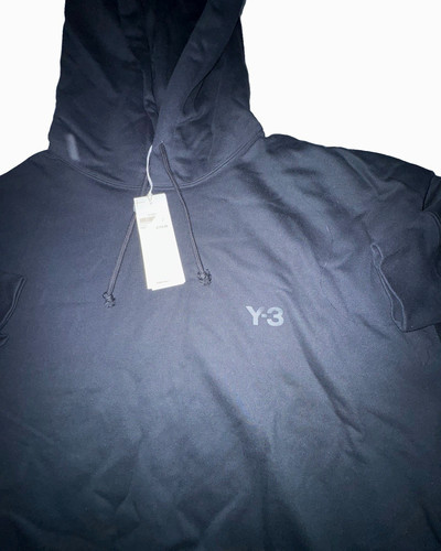 Black pullover hoodie - y-3,