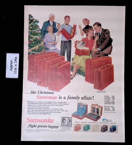 1953 samsonite family - 1953,