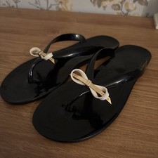 Ted Baker Black Jelly Toe Post